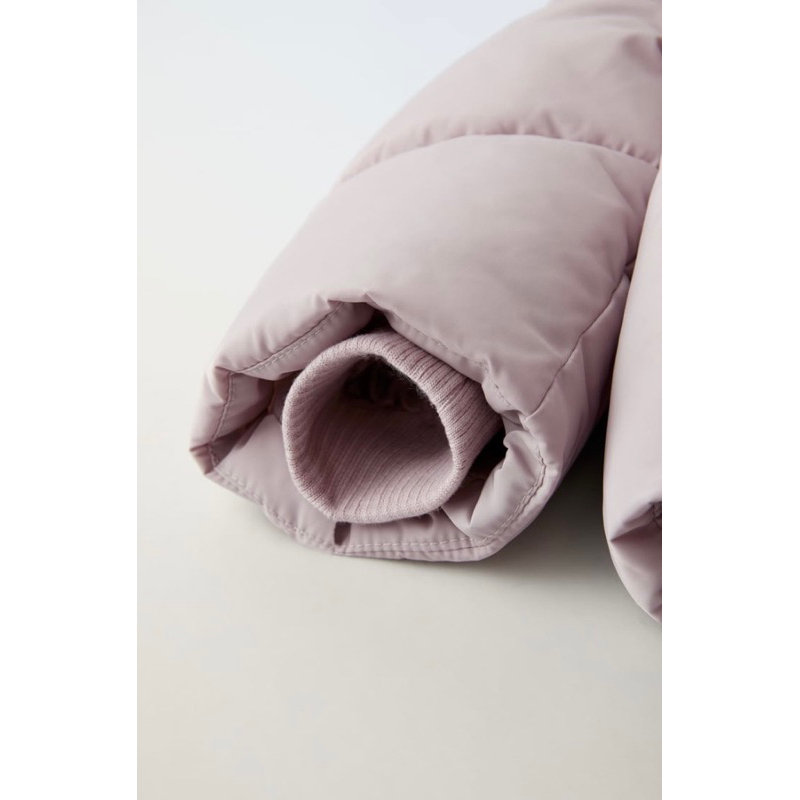 Áo phao lót lông Zara xuất dư bé gái