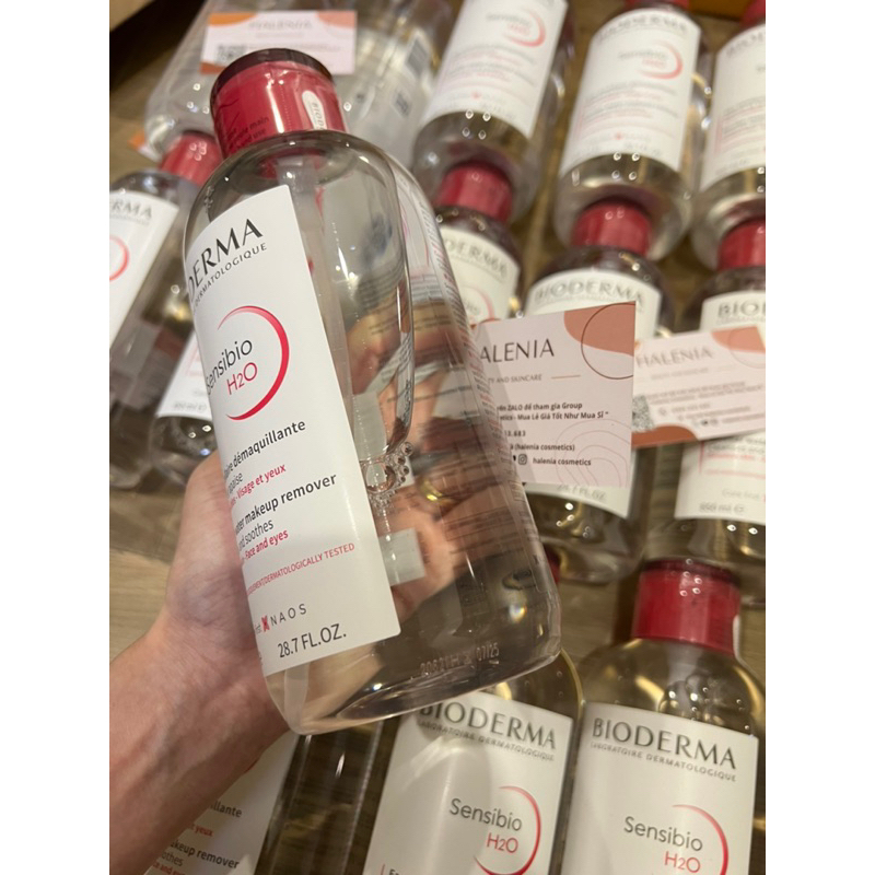 Nước tẩy trang Bioderma nắp nhún 850ml