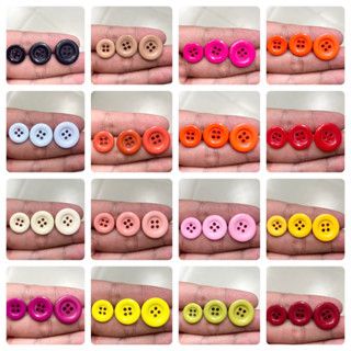 Sét 20 nút áo vest/nút quần tây đủ màu (1.5cm - 2cm)