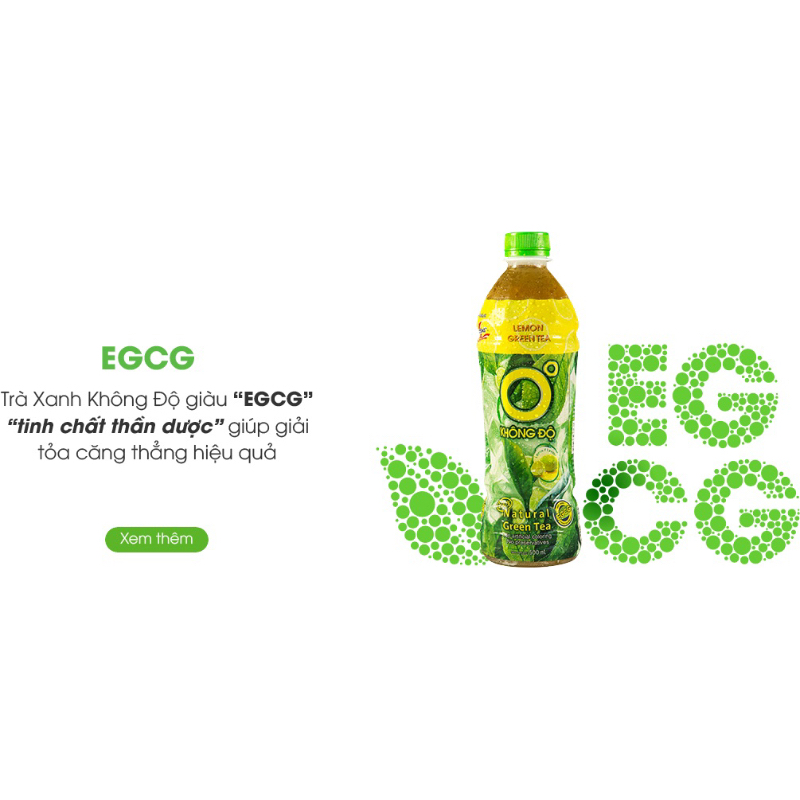 Thùng 24 chai Trà Xanh không Độ 455ml Tân Hiệp Phát