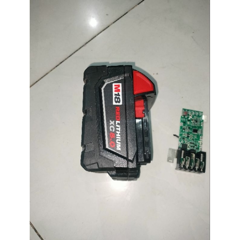 Vỏ pin milwaukee 18v vỏ pin zin milwaukee 18v