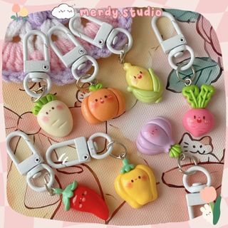 Móc khoá rau củ mini siêu đáng yêu