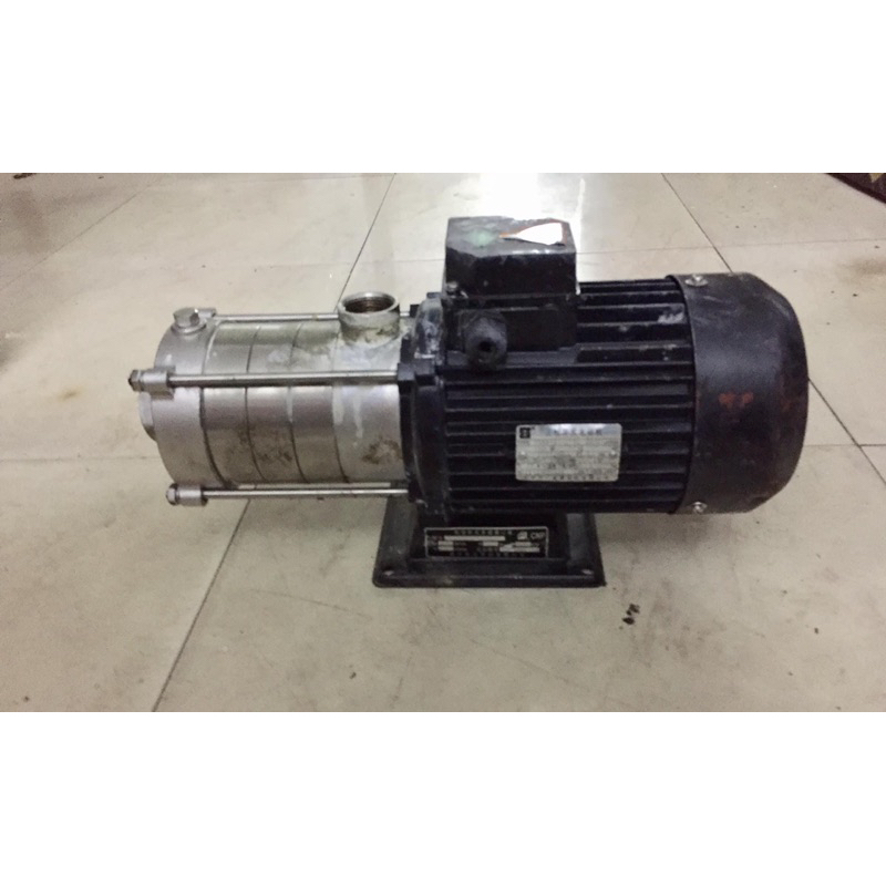 Bơm Nhật 1 hp , Guồng Inox, New 90% Lưu lựơng 4 m3/h, áp cao 20 m,  Chọn 220 v hoặc 3 pha m