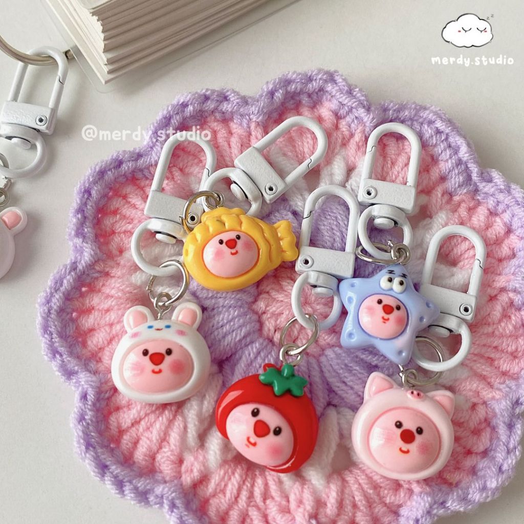 Móc khoá Loopy mini siêu đáng yêu