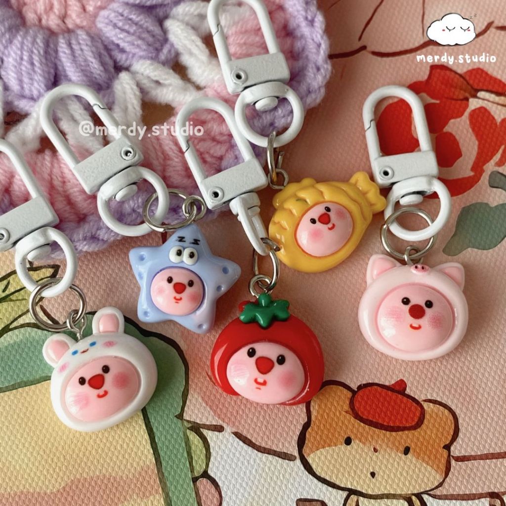 Móc khoá Loopy mini siêu đáng yêu