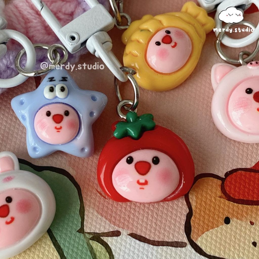 Móc khoá Loopy mini siêu đáng yêu