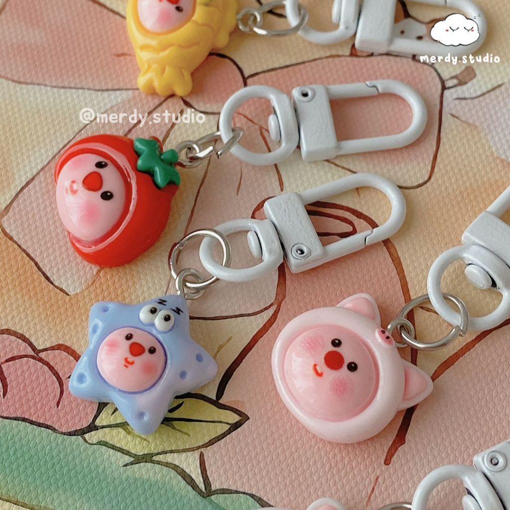 Móc khoá Loopy mini siêu đáng yêu