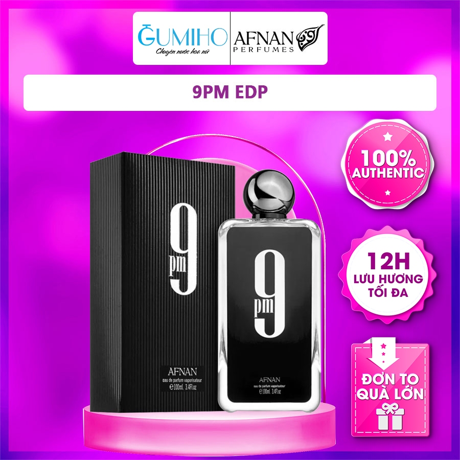 Nước hoa nam Afnan 9PM 10ml EDP clone ông hoàng bar sàn Ultra male - GumihoPerfume