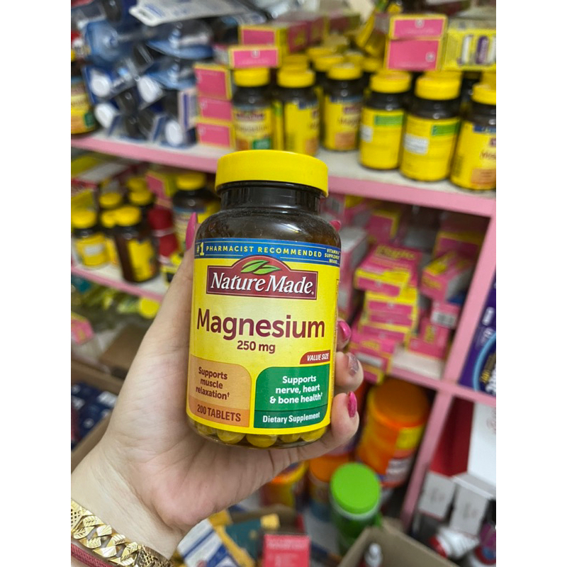 Thanh lý megnesium 250 mg 200 viên date 8/9-2024