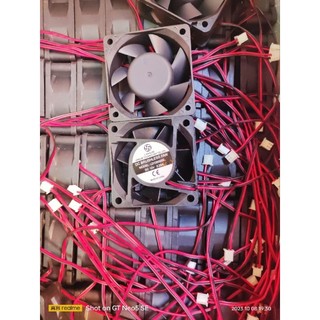 Quạt tản nhiệt 6×6×2.5 12v 0.25a hàng mới