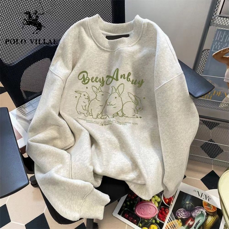 Sweater hoạt hình siêu xinh 2 loại lót nhung/ không