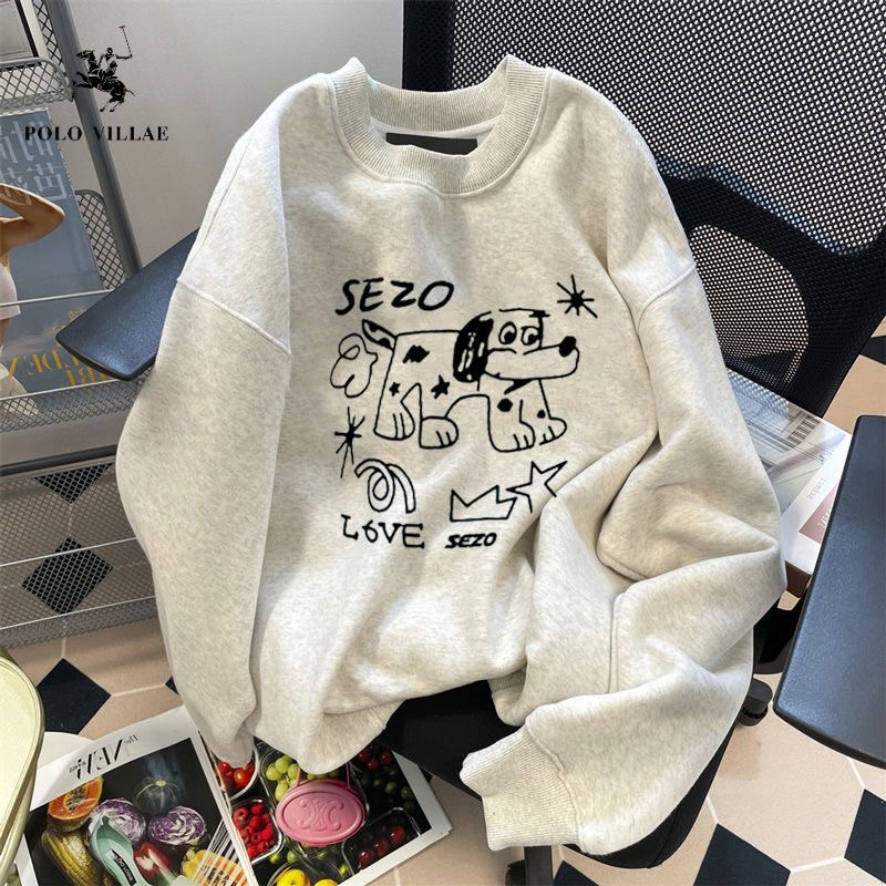 Sweater hoạt hình siêu xinh 2 loại lót nhung/ không