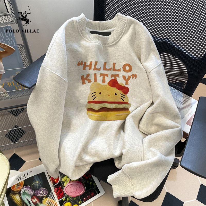 Sweater hoạt hình siêu xinh 2 loại lót nhung/ không