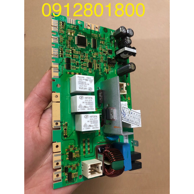 Bo mạch nguồn máy giặt ELEXTROLUX moden 85661, 85761, 85662 tháo máy zin đẹp