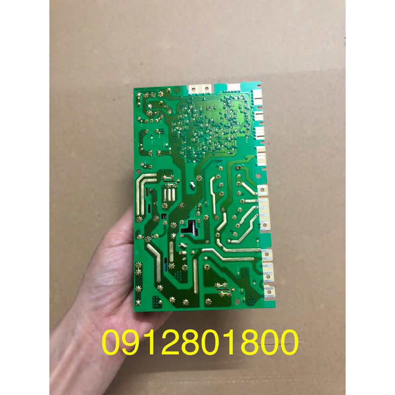 Bo mạch nguồn máy giặt ELEXTROLUX moden 85661, 85761, 85662 tháo máy zin đẹp