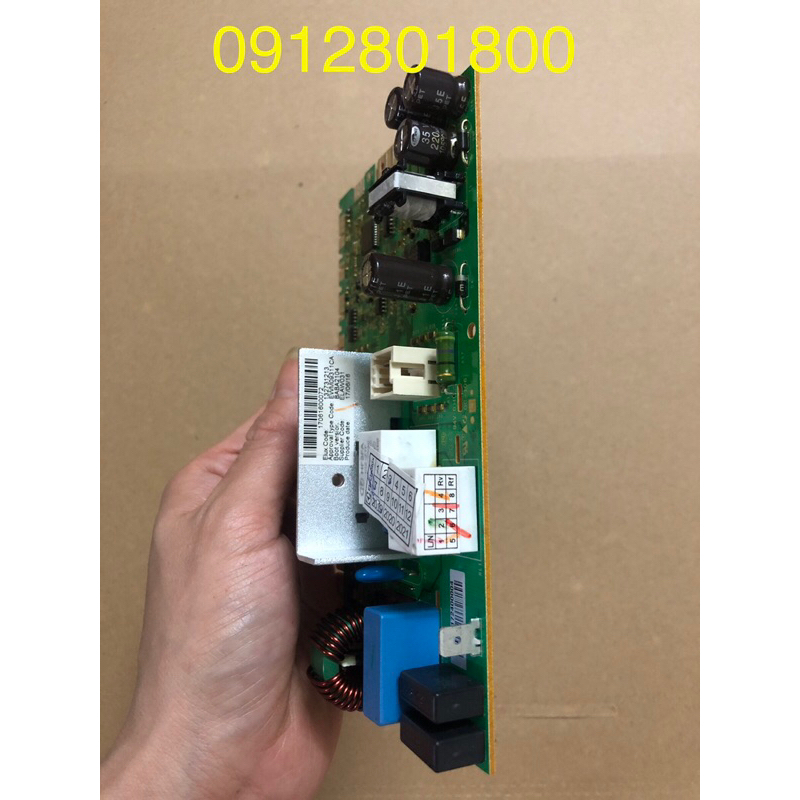 Bo mạch nguồn máy giặt ELEXTROLUX moden 85661, 85761, 85662 tháo máy zin đẹp