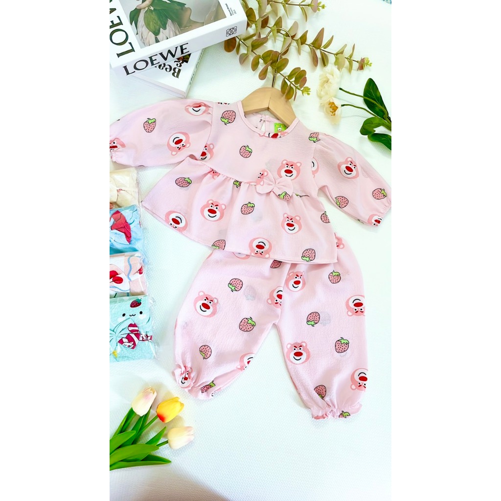 Bộ Đũi Hàn Tay Dài Bé