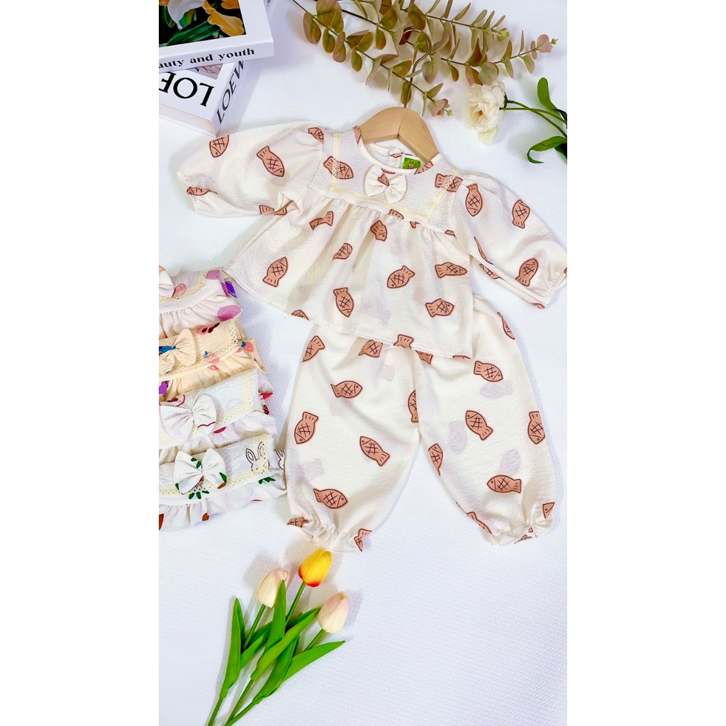 Bộ Đũi Hàn Tay Dài Bé