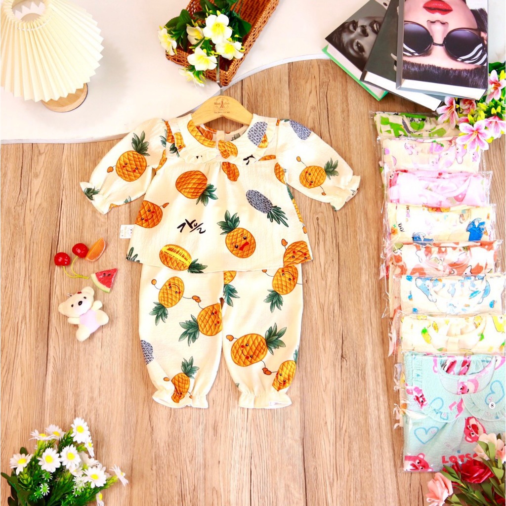 Bộ Đũi Hàn Tay Dài Bé