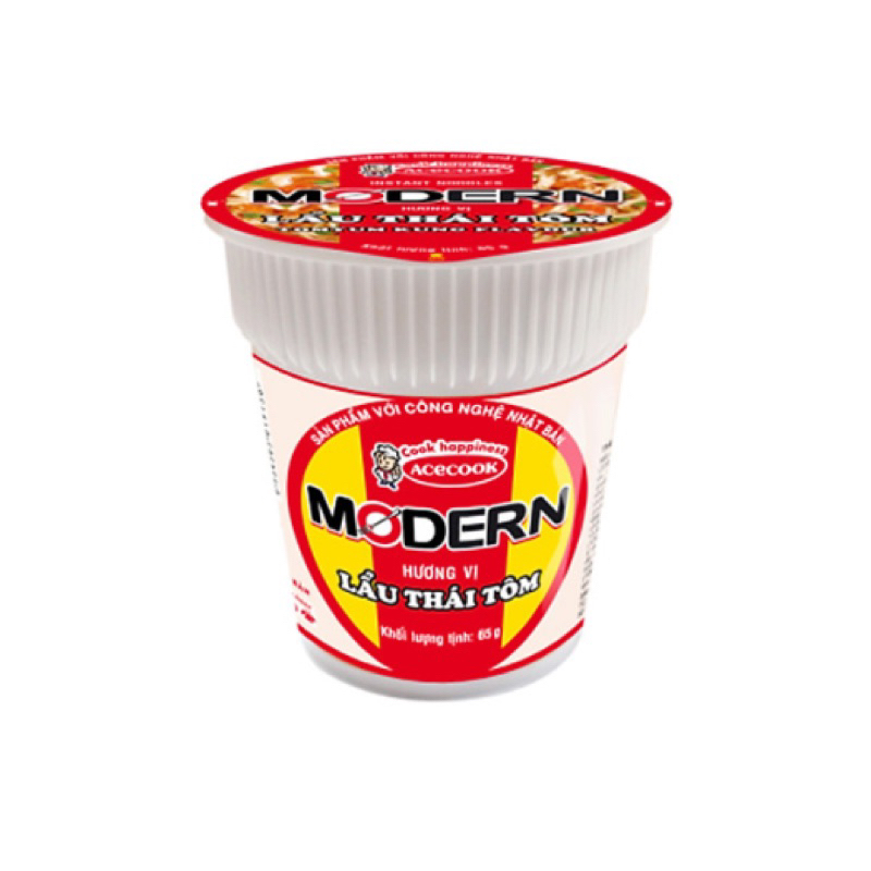 Mì ly Modern Lẩu Thái Tôm Acecook