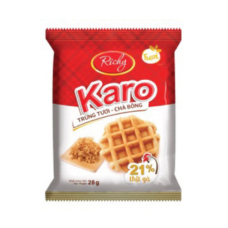 Bánh Karo Ricky Chà Bông Trứng Tươi