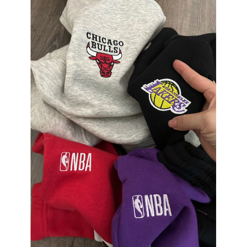 Bộ nỉ cottonon NBA cho bé