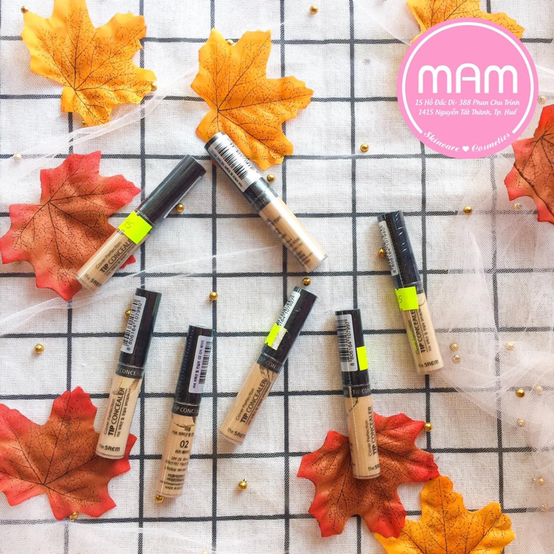 KEM CHE KHUYẾT ĐIỂM THESAEM COVER PERFECTION TIP CONCEALER