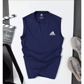 Áo Thun Ba Lỗ Nam Sát Nách Vải Cotton Mềm Form Rộng In Chữ Phong Cách Thể Thao Thời Trang -N025