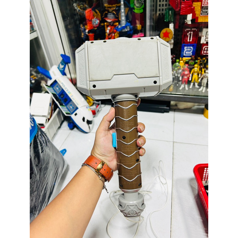 Búa thor 1/1 Cosplay Nerf Power Moves Marvel Avengers Thor Hammer Strike