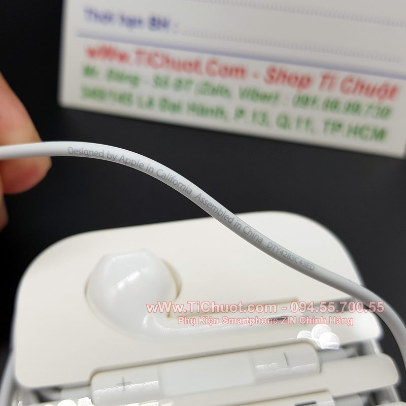 Tai Nghe Ai_Ph0ne 5/6/6s/SE Jack Tròn 3.5mm / 3ly5 / 3.5 ly FULLBOX Chính Hãng