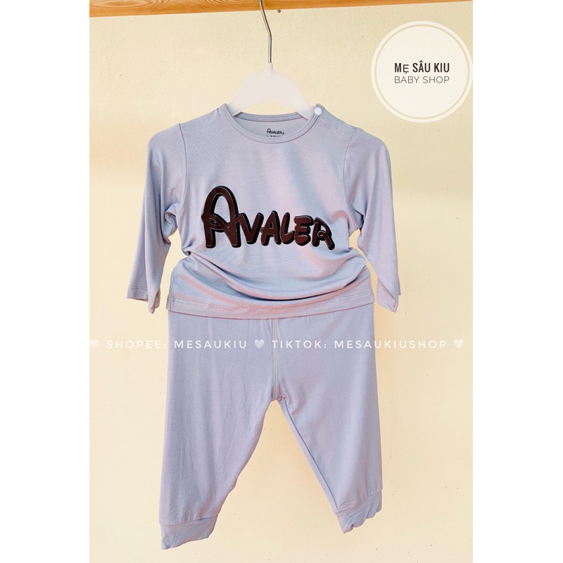 Bộ dài tay sợi tre Avaler trơn