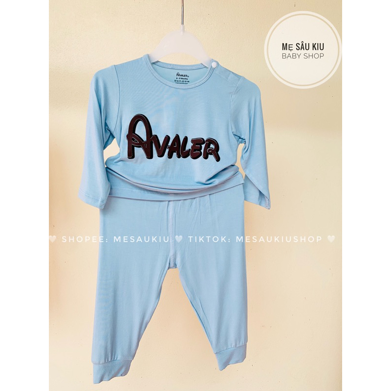 Bộ dài tay sợi tre Avaler trơn