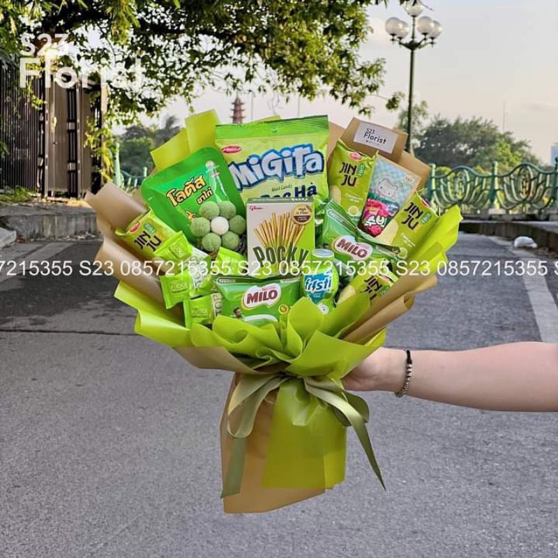 Bó hoa kẹo, Bó hoa cho bé