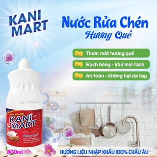 Nước rửa chén bát hữu cơ Kani Mart 800ml