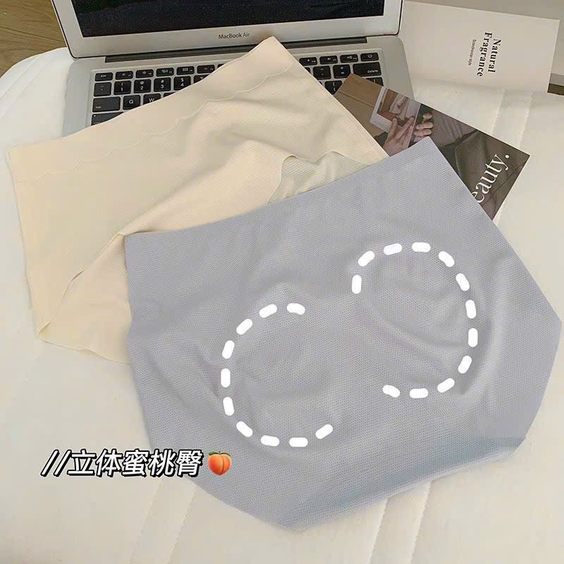 Quần lót su lạnh cạp cao ôm bụng , quần lót nữ tàng hình không đường may siêu mỏng nhẹ 58 -68 kg