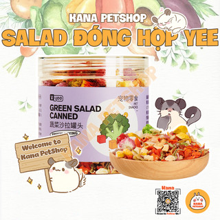 Snack rau đông khô hamster 🐹freeship🐹 rau củ hoa quả sấy lạnh giải nhiệt hãng yee dành cho hamster, sóc, nhím, thỏ, bọ