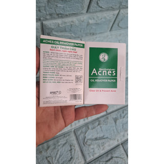 Gói giấy thấm dầu Acnes 50 tờ