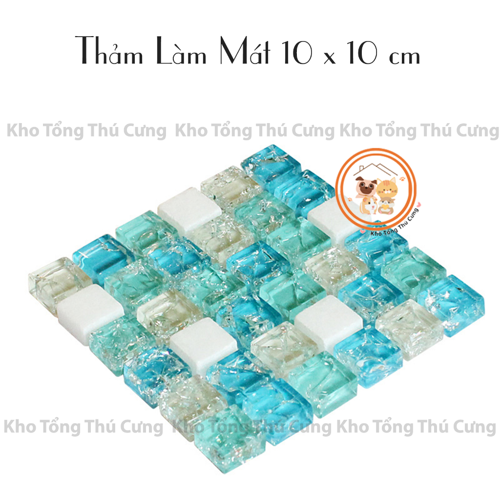 Thảm đá Mooi làm mát,tản nhiệt cho chuột hamster mini,bear,thoáng khí,giúp các bé ngủ ngon,hạn chế nóng mùa hè,trời nóng
