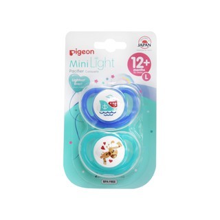 Ty ngậm đôi Pigeon Mini Light cho bé trai/bé gái size S M L