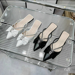 Sục bệt hậu vuông mũi nhọn kiểu nơ dễ thương.Có Bigsize 35-43
