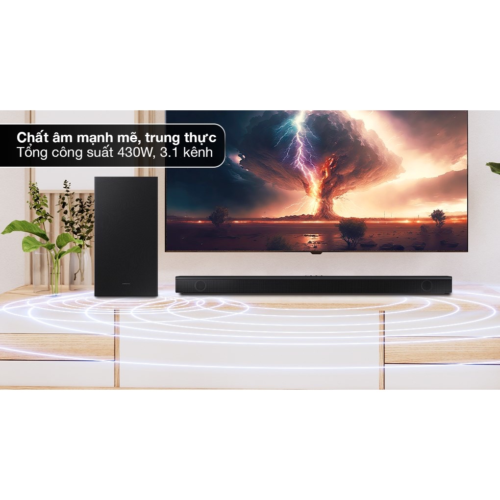 Loa thanh soundbar Samsung HW-B650 - BH 12 Tháng Toàn Quốc