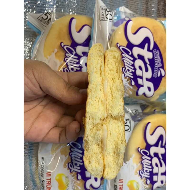 Bánh Star milky nhân sữa thơm ngon