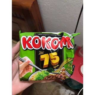 10 gói mì kokomi bò hầm rau thơm 75gr