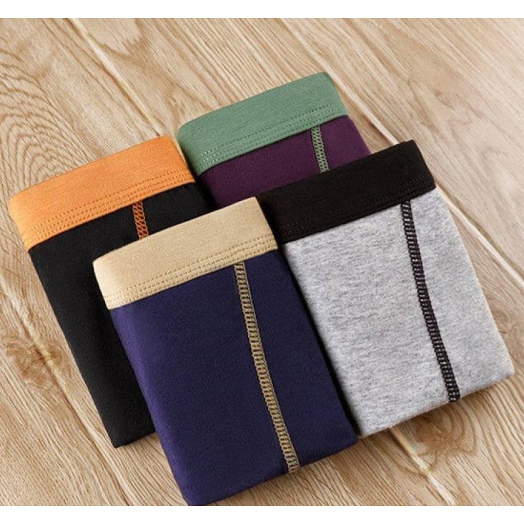 Quần lót nam bigsize sịp đùi cho người to béo mập size lớn cotton cao cấp thoáng khí từ 85 đến 145 kg