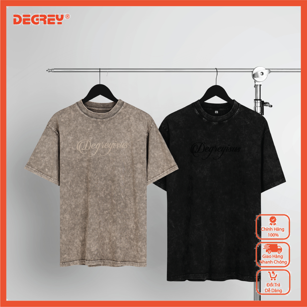 Áo thun unisex nam nữ Wax Degrey