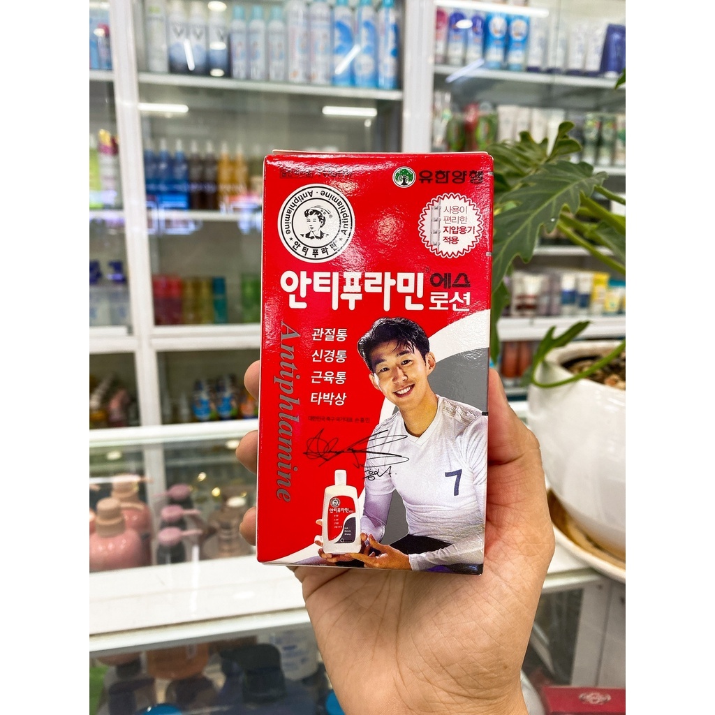 Dầu nóng xoa bóp giảm đau Hàn Quốc Antiphlamine 100ml shop Hong1008