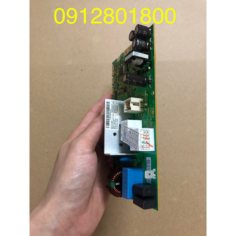 Bo mạch nguồn máy giặt ELEXTROLUX moden 85661, 85761, 85662 tháo máy zin đẹp