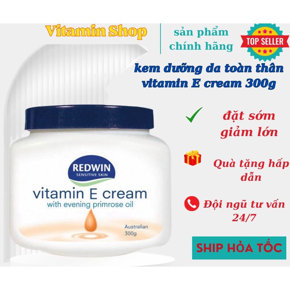 Kem dưỡng da Redwin Vitamin E Úc