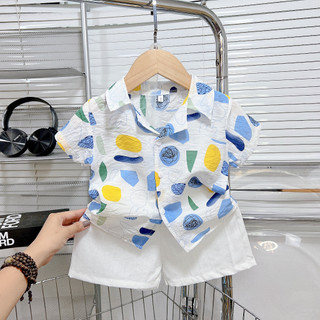 Bộ quần áo cộc tay cho bé trai, bé gái