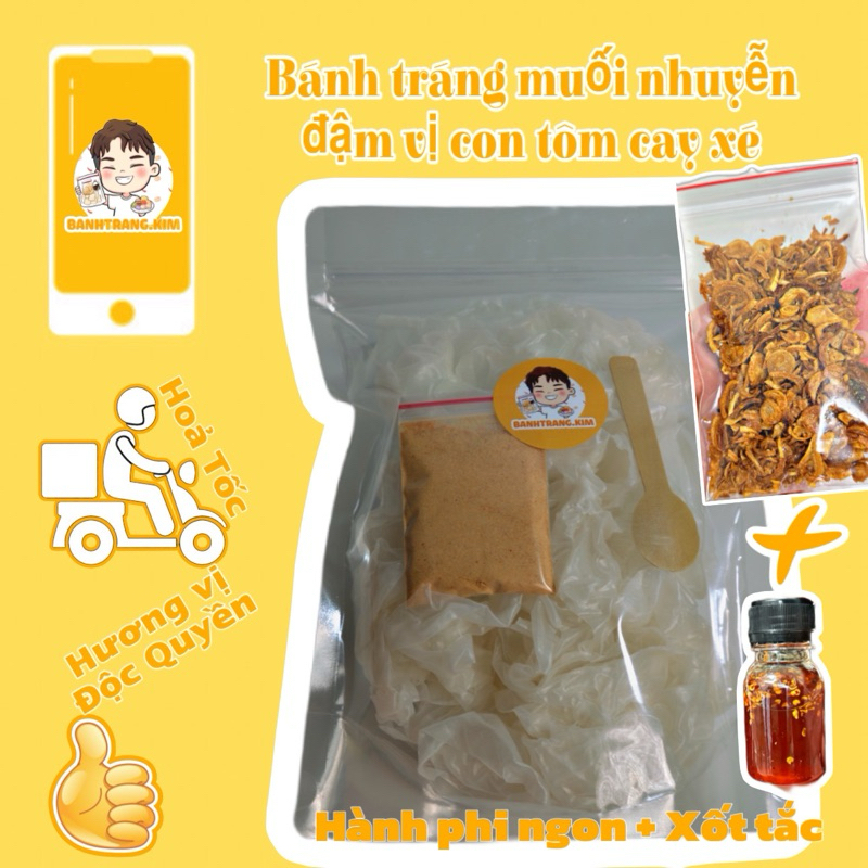 Bánh tráng muối nhuyễn